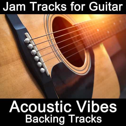 Jam Tracks Guitarra: vibraciones acústicas
