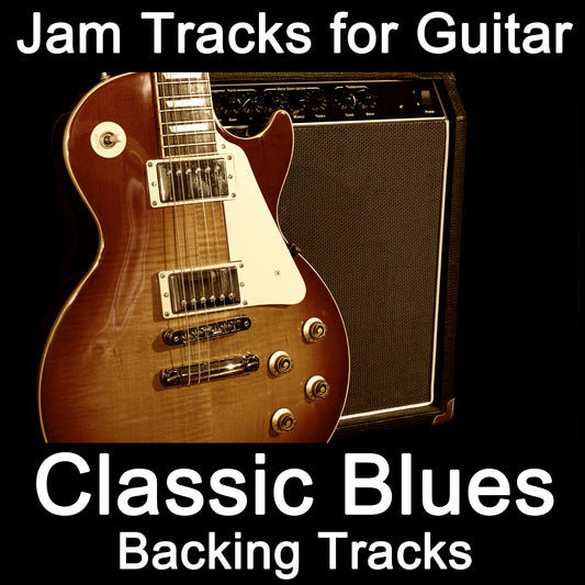 classic blues  cd cover backing tracks for guitar
