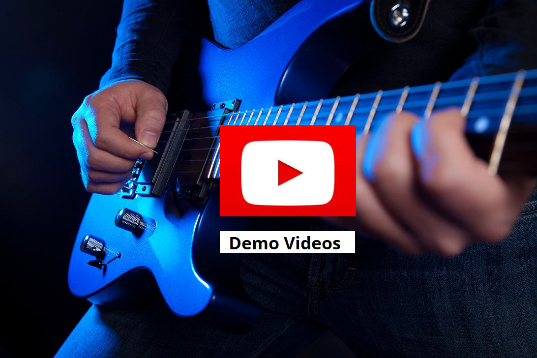 demo videos to support guitar practice