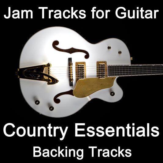 Jam Tracks Guitar: Esenciales del Country
