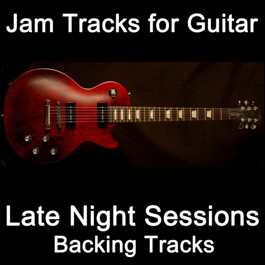 Jam Tracks Guitarra: Sesiones nocturnas